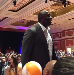 Magic Johnson at Magento Imagine 2016