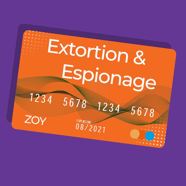 extorsion and espionage